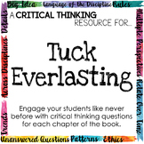 Depth and Complexity Novel Study for Tuck Everlasting