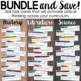 Depth and Complexity  Critical Thinking Task Cards Bundle