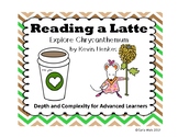 Depth and Complexity for Chrysanthemum Reading a Latte