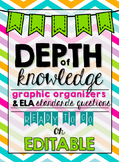Depth of Knowledge (DOK) Standards-Based Graphic Organizers