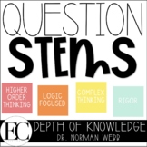 Depth of Knowledge DOK Question Stems