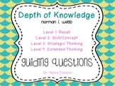 Depth of Knowledge Guiding Questions