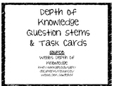 Depth of Knowledge Question Stems
