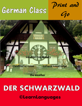 Preview of Der Schwarzwald - Intermediate German