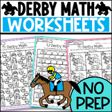 Derby Math Worksheets Addition, Subtraction, Counting to 1