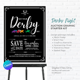 Derby Night Auction Fundraiser Graphic Starter Pack