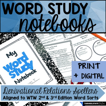 Preview of Derivational Relations and Morphology Words Their Way Word Study Activities