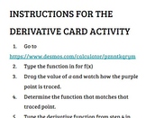 Derivatives Discovery AP Calculus - The Small Group Guru