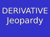 Derivatives Jeopardy