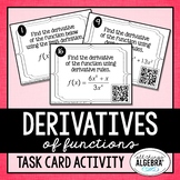 Derivatives | Task Cards
