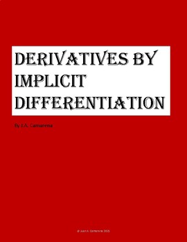 Preview of Implicit Differentiation