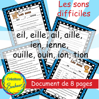 Preview of Des sons difficiles et le genre des mots en français