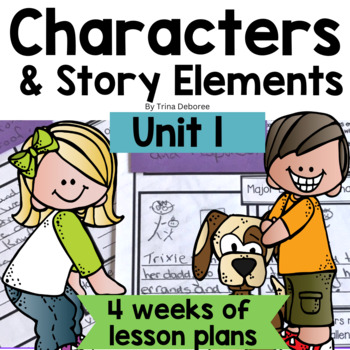 Preview of Describe Character, Setting, & Major Events in a Story Interactive Read Aloud