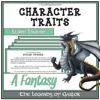 Preview of Describe Characters Using Traits-A Short Fantasy Story for Reading Comprehension