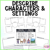 Describe Characters and Settings Activities