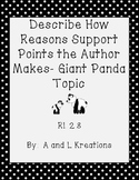 Describe How Reasons Support Points an Author Makes in a T