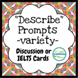 Describe Prompt Cards for Conversation and Discussion - ov