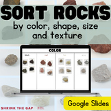 Describe & Sort Rocks by Size, Shape, Color & Texture: Onl