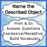 Name a Described Object - Expressive Communication to Answ