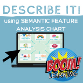 Describe it! Object Description Semantic Feature Analysis