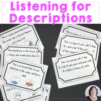 Preview of Listening Comprehension Language Processing of Describing Words