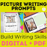 Picture Writing Prompts Practice for ESL ELL SPED 1st grad