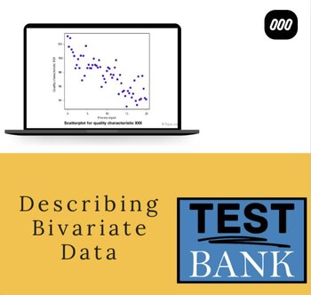 Preview of Describing Bivariate Data Test Bank