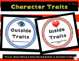Character Traits: Character Inside and Outside Traits (Pri