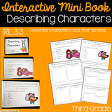 Describing Characters Interactive Mini Book RL.3.3