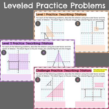 lesson 11 1 dilations practice and problem solving c