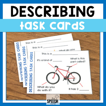 Preview of Describing Language Task Cards