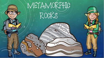 Preview of Describing Metamorphic Rocks PowerPoint