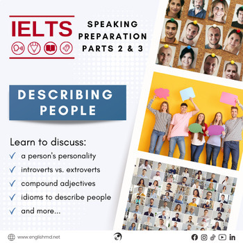 Preview of Describing People - IELTS Speaking Preparation Lesson