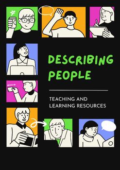 Preview of Describing People Teaching and Learning Resources
