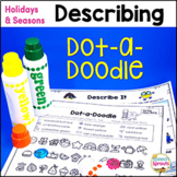 Describing Pictures Speech Therapy Game All-Year Dot Marke