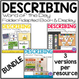 Describing Pictures Speech Therapy, Autism, SPED BUNDLE  w