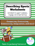 Describing Sports Worksheets