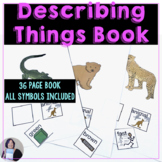 Describing Things Communication Symbol Book or Cards