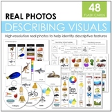 Describing Visuals with High Resolution Real Photos