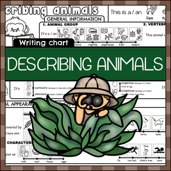 Preview of Describing animals Chart