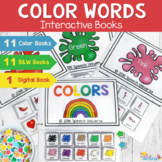 Describing by Color Words Interactive Books