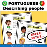 Describing people in Brazilian Portuguese Language - Portu