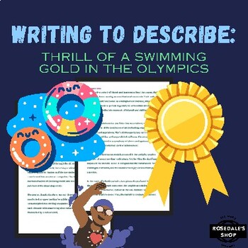 Preview of Describing the Thrill of a Swimming Gold in the Olympics ~ Secondary School Eng