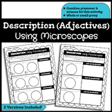 Adjectives Using Microscopes - 4th Grade Wonders Unit 5 "Y