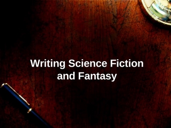 Preview of Description of Sci Fi & Fantasy with Sub Genres & Writing Assignment