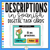 Descriptions in Spanish Boom Cards - Descripciones