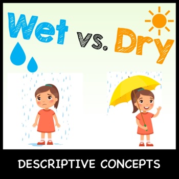 Preview of Descriptive Concepts: Wet Vs. Dry (No Print)