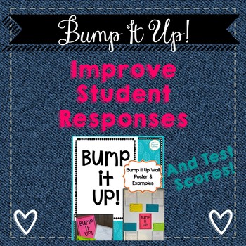 Descriptive Feedback Activity-Bump Up Student Responses using