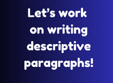 Descriptive Paragraph Writing for Creative Writing