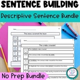 Sentence Building Worksheets Bundle for Writing Complete D